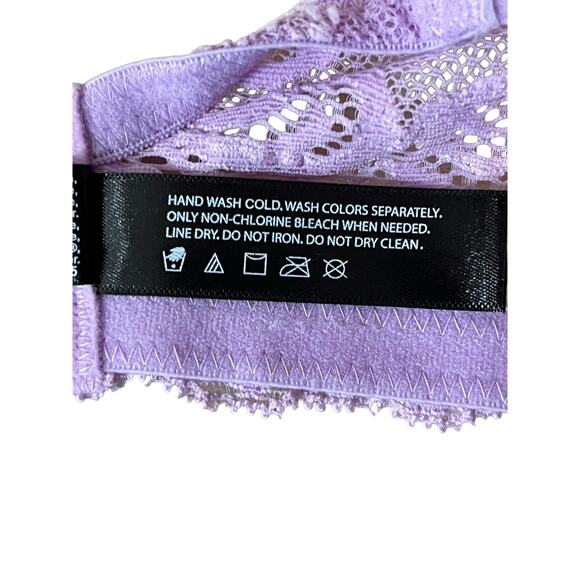 Natori 741299 Feathers full figure underwire bra purple size 36D - Picture 8 of 9